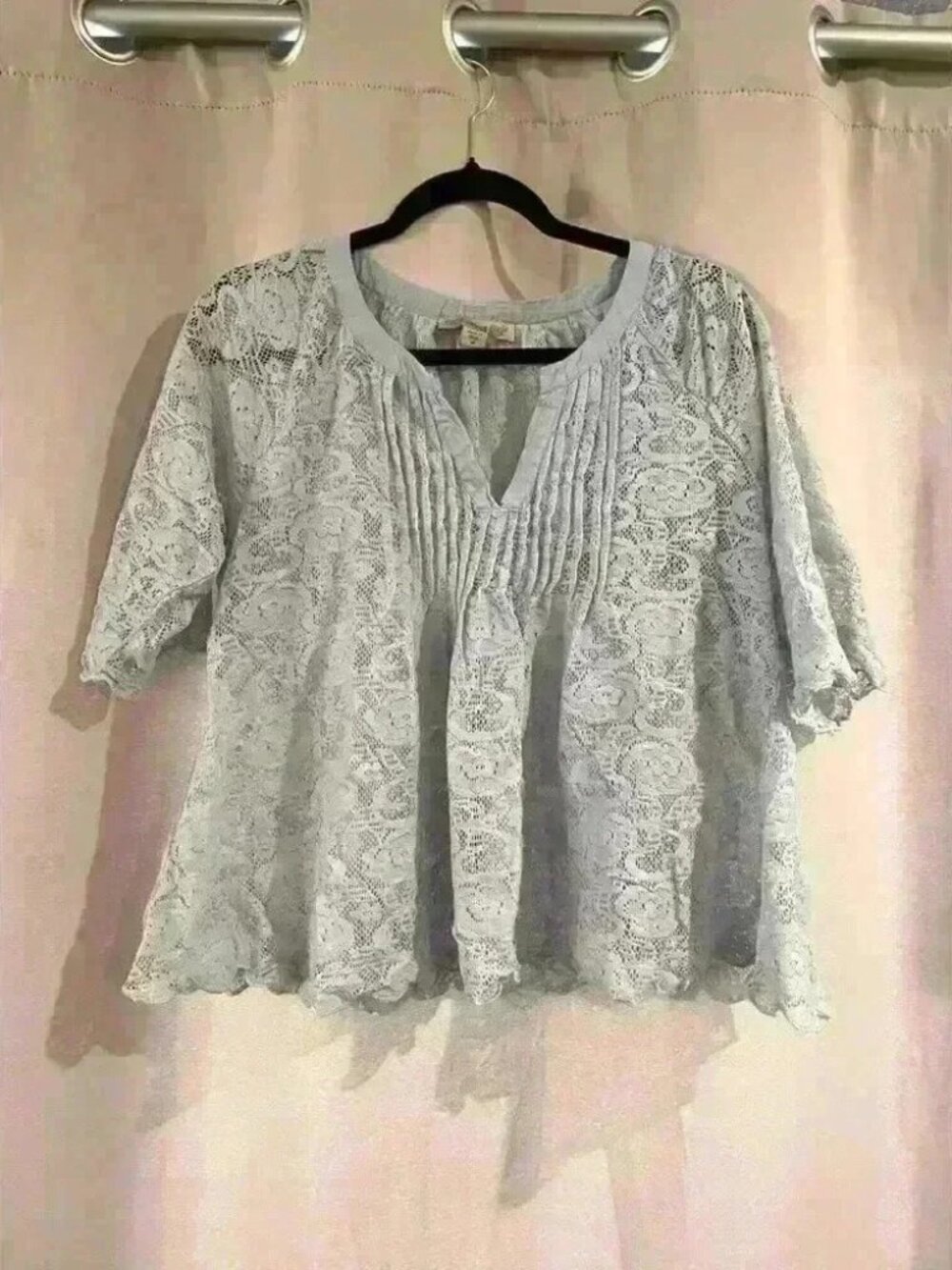 Women’s Baby Blue America Vintage Blouse